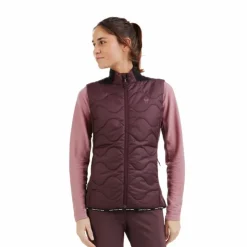 Horse Pilot - Doudoune sans manches femme Rider Vest winetasting Prune Clearance