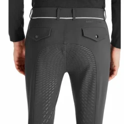 New Horse Pilot - Pantalon d'équitation homme X-Grip Gris