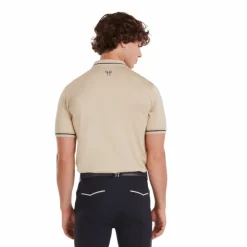 Outlet Horse Pilot - Polo manches courtes homme Atlas latte Beige