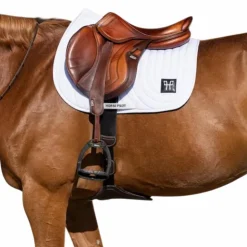 Horse Pilot - Tapis de selle Ergonomic Blanc Best