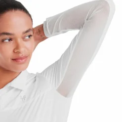 Horse Pilot - T-shirt manches longues femme Sunrise Blanc New