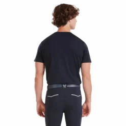 Horse Pilot - T-shirt manches courtes homme Merinos dark night Marine