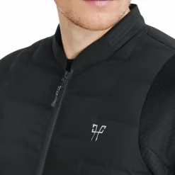 Best Horse Pilot - Veste à manches longues matelassée homme Storm Noir