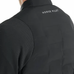 Best Horse Pilot - Veste à manches longues matelassée homme Storm Noir