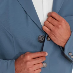 Horse Pilot - Veste de concours homme Aeromade vintage indigo Bleu New