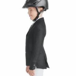 New Horse Pilot - Veste de concours garçon Aeromesh Noir