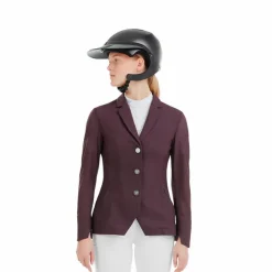 Discount Horse Pilot - Veste de concours femme Aeromesh winetasting Prune