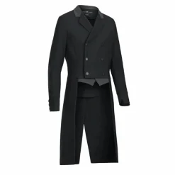 Horse Pilot - Veste de concours de dressage homme Long frac Noir