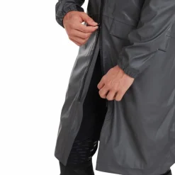 Horse Pilot - Veste de pluie homme Long Raintech iron Gris Discount