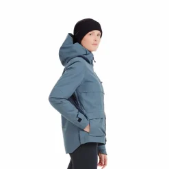 Horse Pilot - Veste femme manches longues Essential vintage indigo Bleu Clearance