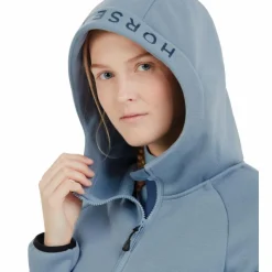 Best Horse Pilot - Veste femme manches longues Pampa ashley blue Bleu