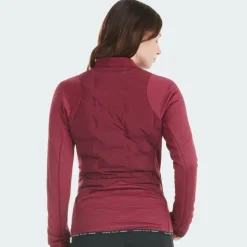 Outlet Horse Pilot - Veste manches longues femme Storm dark red Rouge