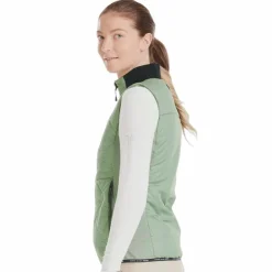 Horse Pilot - Veste sans manches femme doux Vert Outlet