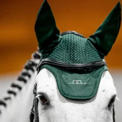 Horseware - Bonnet pour chevaux Alessandro Albanese hunter green Vert