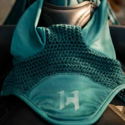 Horseware - Bonnet pour chevaux Ear Net dynasty green Vert Online