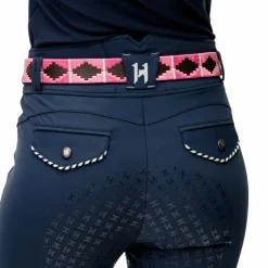 Hot Horseware - Ceinture unisexe Newmarket Polo Rose