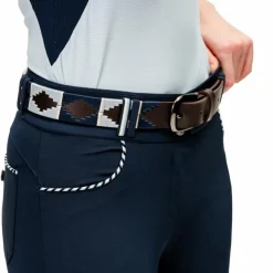 Horseware - Ceinture unisexe Newmarket Polo Marine Outlet