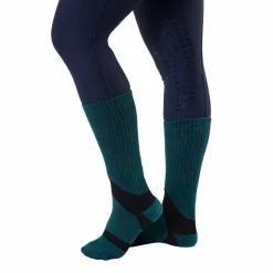 Discount Horseware - Chaussettes d'équitation unisexe Pulse Performance dynasty green Vert