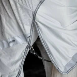 Online Horseware - Chemise anti-mouches de monte Amigo Flyrider argent/ titanium grey/ argent Gris