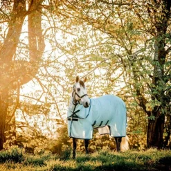 Horseware - Chemise anti-mouches Amigo Bug Buster azure blue/ marine/ éléctrique Bleu