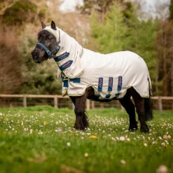 Horseware - Chemise anti-mouches Amigo petite Ripstop Hoody chalk/ marine/ rose Beige Online