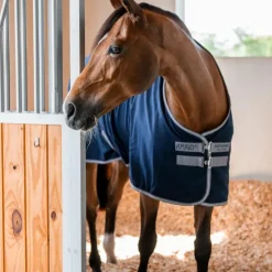 Horseware - Chemise de box Amigo / titanium grey/ argent 0g Marine New