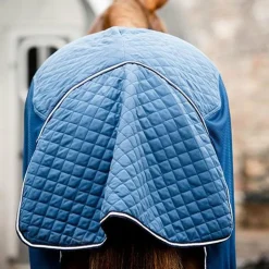 Horseware - Chemise de transport Rambo marine/ argent Bleu