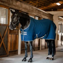 Horseware - Chemise séchante Rambo Techni Waffle / thunderstorm grey/ argent Marine Outlet