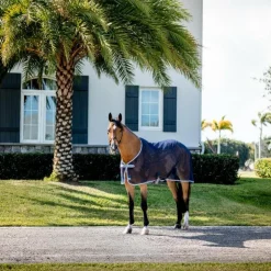 Horseware - Chemise séchante Amigo Net Cooler / titanium grey/ argent Marine New