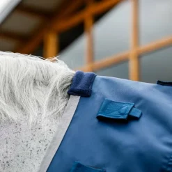 Horseware - Chemise séchante thérapeutique Ionic Therapy imperial blue/ argent/ marine 0g Bleu New