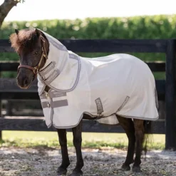 Discount Horseware - Couverture anti-mouches Amigo Bug Rug Plus Petite argent/ titanium grey/ argent Gris