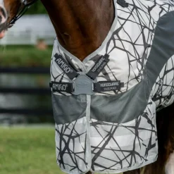 Horseware - Couverture anti-mouches Amigo Camofly 3 en 1 Plus camofly print/ Gris