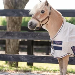 Horseware - Couverture anti-mouches Amigo Bug Rug Plus Petite argent/ lime/ marine/ rose/ bleu Gris New