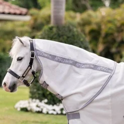 Horseware - Couverture anti-mouches Amigo Bug Rug Plus Pony argent/ titanium grey/ argent Gris Outlet