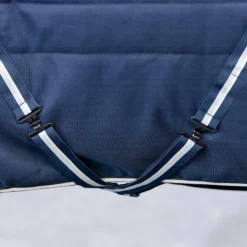 Horseware - Couverture de box Newmarket Cosy Stable witney navy 400g Bleu Best