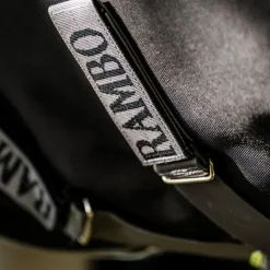 Online Horseware - Couverture d'extérieur Rambo Turnout VL / thunderstorm grey/ argent 250g Noir