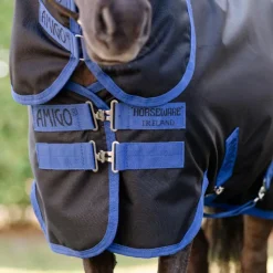 Horseware - Couverture d'extérieur Amigo Ripstop Plus Petite Turnout / classic blue 0g Noir Sale