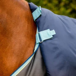 Horseware - Couverture d'extérieur Amigo Hero Ripstop Plus shadow/ blue haze/ marine 200g Gris Discount