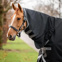 Horseware - Couverture d'extérieur Amigo Bravo Integrated Turnout / titanium grey/ argent 250g Noir Best