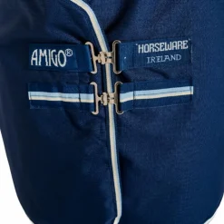 New Horseware - Couverture d'extérieur Amigo Ripstop Pony Turnout witney navy 100g Bleu