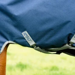Horseware - Couverture d'extérieur Amigo Ripstop 900 Plus / titanium grey 0g Marine