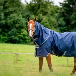 Horseware - Couverture d'extérieur Amigo Ripstop 900 Plus / titanium grey 0g Marine