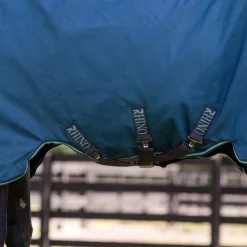 Horseware - Couverture d'extérieur Rhino Turnout / gris/ aqua 100g Marine Sale