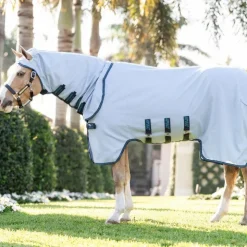 Hot Horseware - Couverture d'extérieur Amigo Ripstop Pony azure blue/ marine/ éléctrique Bleu