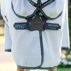 Hot Horseware - Couverture d'extérieur Amigo Ripstop Pony azure blue/ marine/ éléctrique Bleu