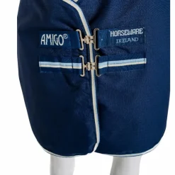 Discount Horseware - Couverture d'extérieur Amigo Ripstop Plus Pony Turnout witney navy 100g Bleu