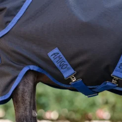 Horseware - Couverture d'extérieur Amigo Ripstop Plus Petite Turnout / classic blue 200g Noir Best