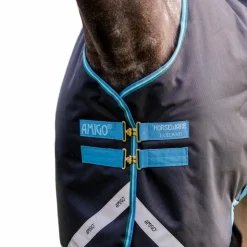 Horseware - Couverture d'extérieur Amigo Bravo 12 Original / turquoise 50g Marine Sale