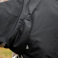Best Horseware - Couverture d'extérieur Amigo Bravo Integrated Turnout / titanium grey/ argent 50g Noir