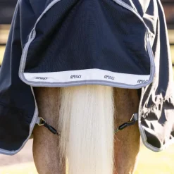 Outlet Horseware - Couverture d'extérieur Amigo Bravo Plus Pony Turnout / titanium grey/ argent 0g Noir